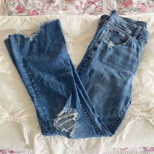 American Eagle Hi Rise Artist Flares